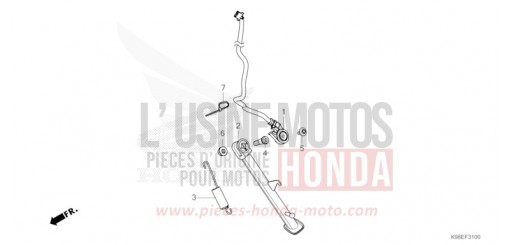 SIDE STAND CBF125NAM de 2021